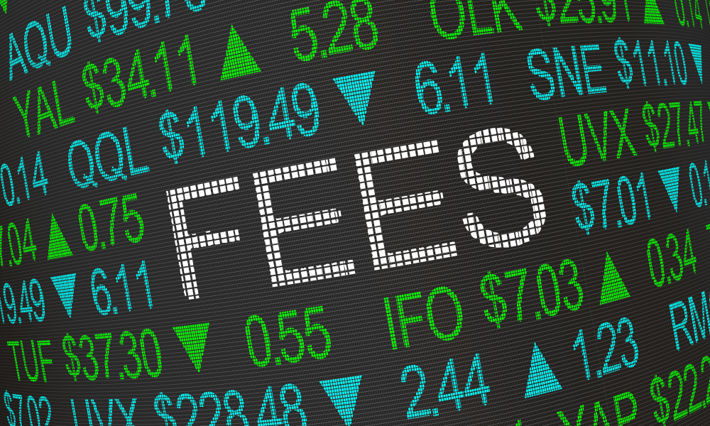 Replacement of securities: Comparison of brokerage fees